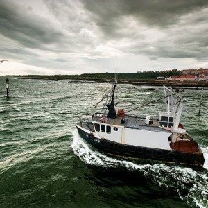 Barco en Pittenween