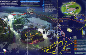 Mapa Cataratas Iguazu