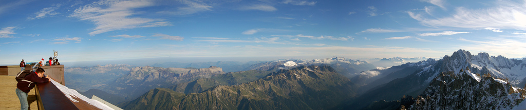 Vista Aiguille du Midi